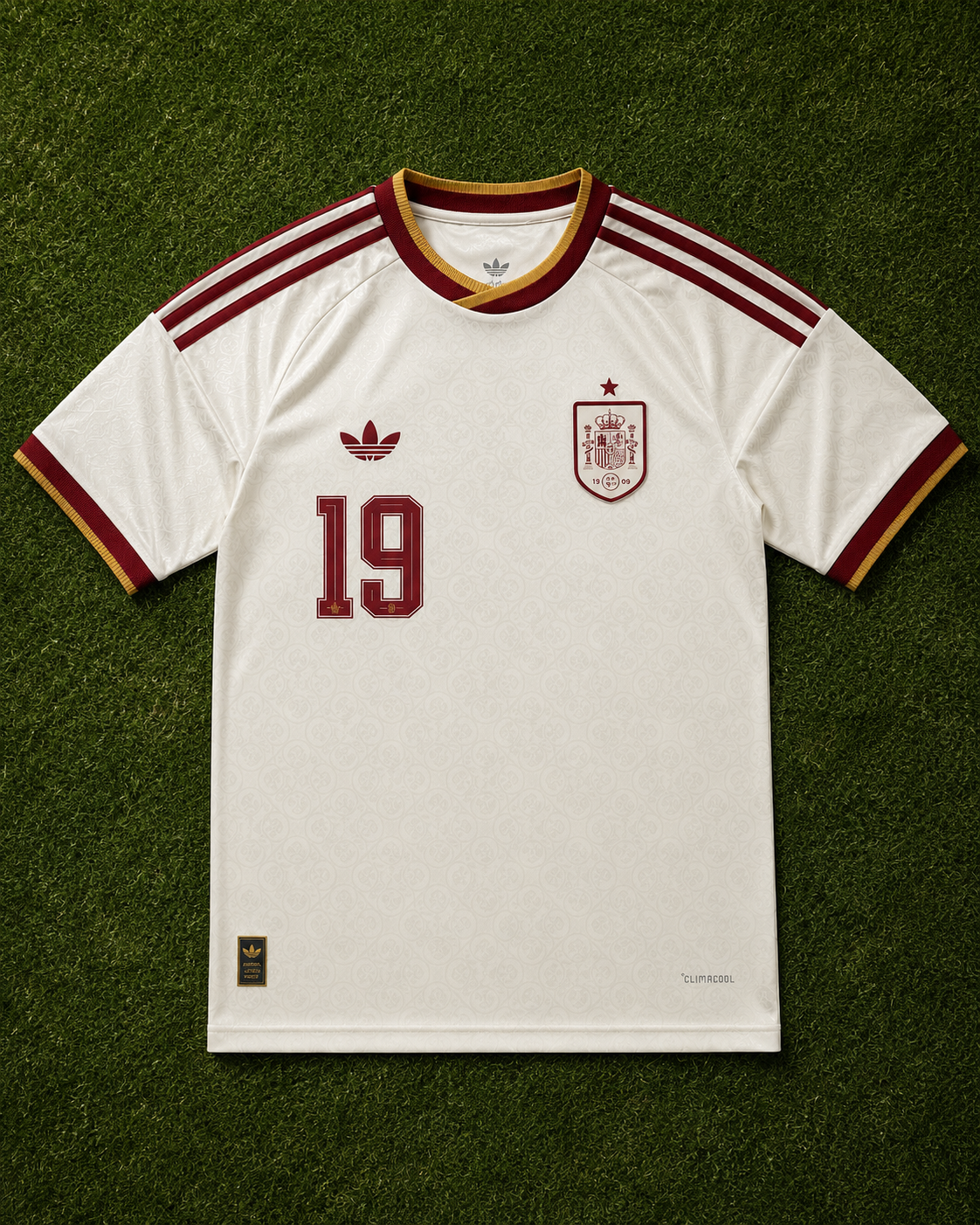 Segunda Equipación Lamine Yamal 19 ESPAÑA mundial 2026 PLAYER VERSION