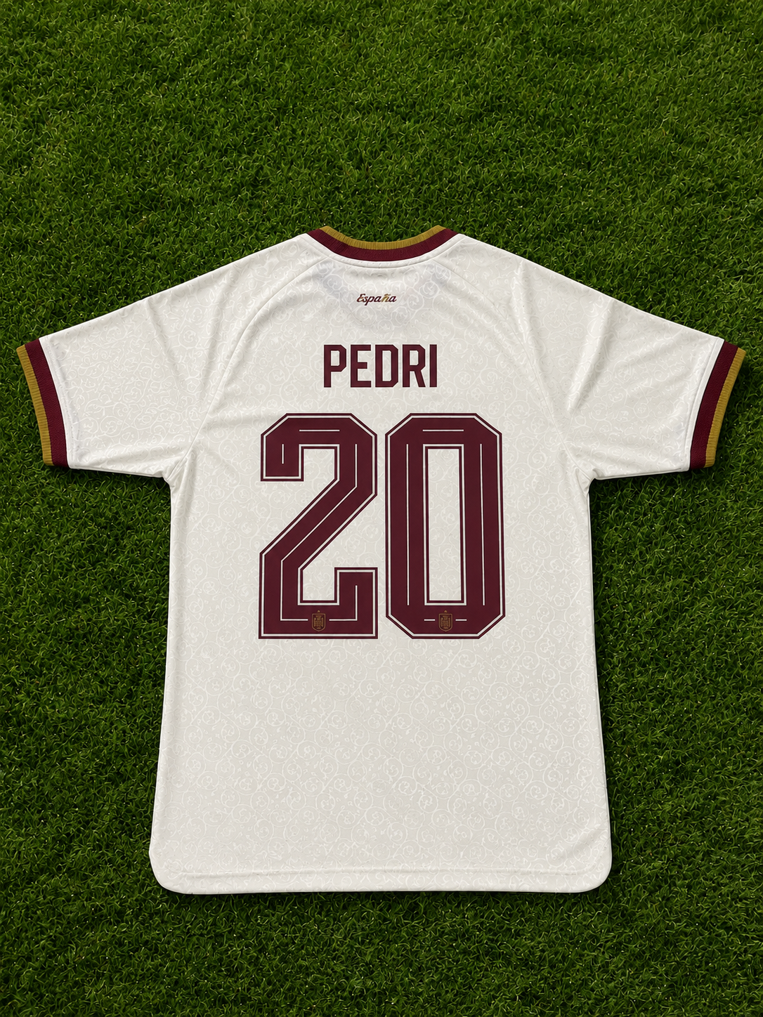 Segunda Equipación Pedri 20 ESPAÑA mundial 2026 PLAYER VERSION