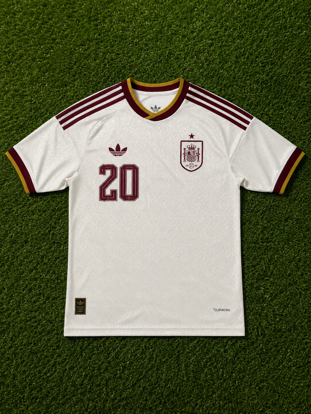 Segunda Equipación Pedri 20 ESPAÑA mundial 2026 PLAYER VERSION